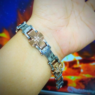 สร้อยข้อมือ กำไล เลสข้อมือ Stainless steel Bracelet