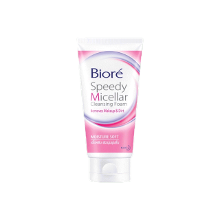 บิโอเร สปีดี้ ไมเซลล่า คลีนซิ่ง โฟม มอยส์เจอร์ ซอฟท์ 90ก Biore Speedy Micellar Cleansing Foam - Moisture Soft 90g