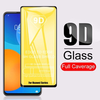 ฟิล์มกระจก 9D เต็มจอ นิรภัย Huawei P30 P40 Nova 5T 7i 7 SE Y9 Prime 2019 Y7P Y6P Y5P Y9S Y7A