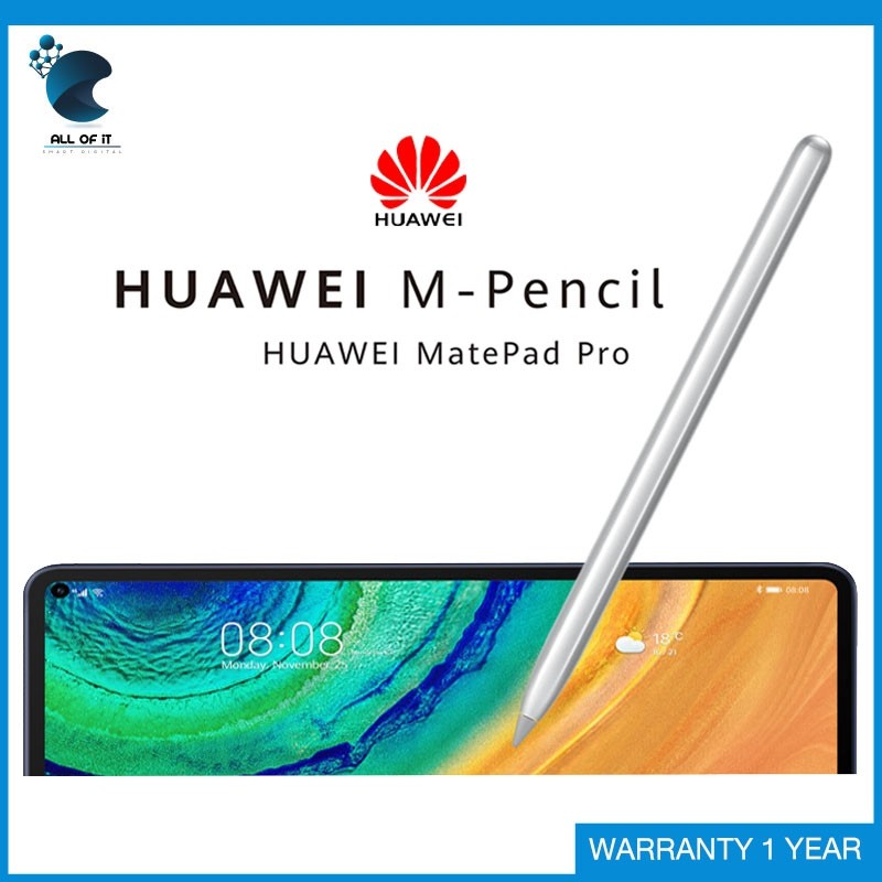 Huawei M - Pencil Stylus ปากกาสไตลัสแม่เหล็กชาร์จไร้สาย สำหรับ Huawei MatePad Pro* ประกันศูนย์ 1 ปี