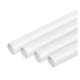 Straight pipe RIGID PVC CONDUIT ELEKTRA 20MM 2.9M WHITE Conduit, accessories Electrical work ท่อตรง ท่อร้อยสายไฟ PVC ELE