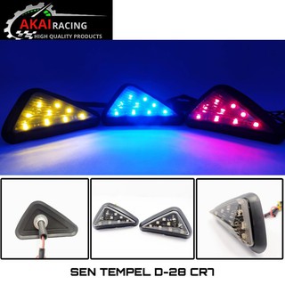 ไฟ Led ทรงสามเหลี่ยม สําหรับรถจักรยานยนต์ R15 Cbr150r Gsx Ninja R25 และรถจักรยานยนต์อื่น ๆ