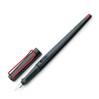 Lamy Joy Fountain Pen Black With Red Clip