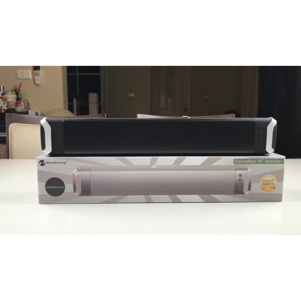 [ส่งฟรี] Soundbar Bluetooth Speaker New Rixing NR 2017 4 สี