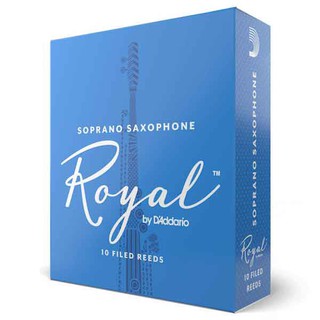 Royal Soprano Saxophone Reeds 10 Pieces/Box ลิ้นโซปราโนแซก รุ่นรอยัล