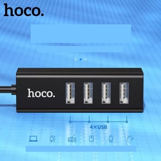 [ส่งด่วน24ชม.อัพเกรด2022] HOCO HB1 4 Port USB HUB 5.0V Hub for Laptop with 80cm Long Cable, Multi USB Port Expander #5