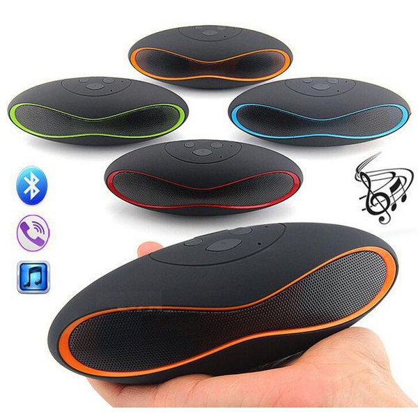 Mini X6 Rugby Bluetooth Speaker Wireless Stereo Speakers Hands-free V3 ...