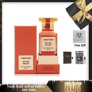 🎁ของขวัญ Tom Ford Bitter Peach EDP Eau de Parfum 50ml  TF 100%แท้/กล่องซีล