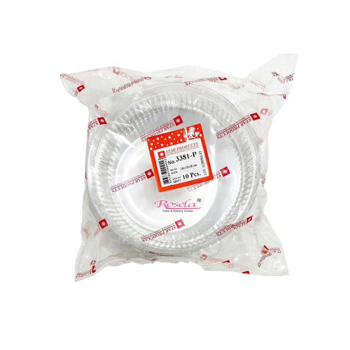 Star Product 3381-P ภาชนะอลูมิเนียมฟอยล์ / ถ้วย 1 แพ็ค บรรจุ 10 ชิ้น