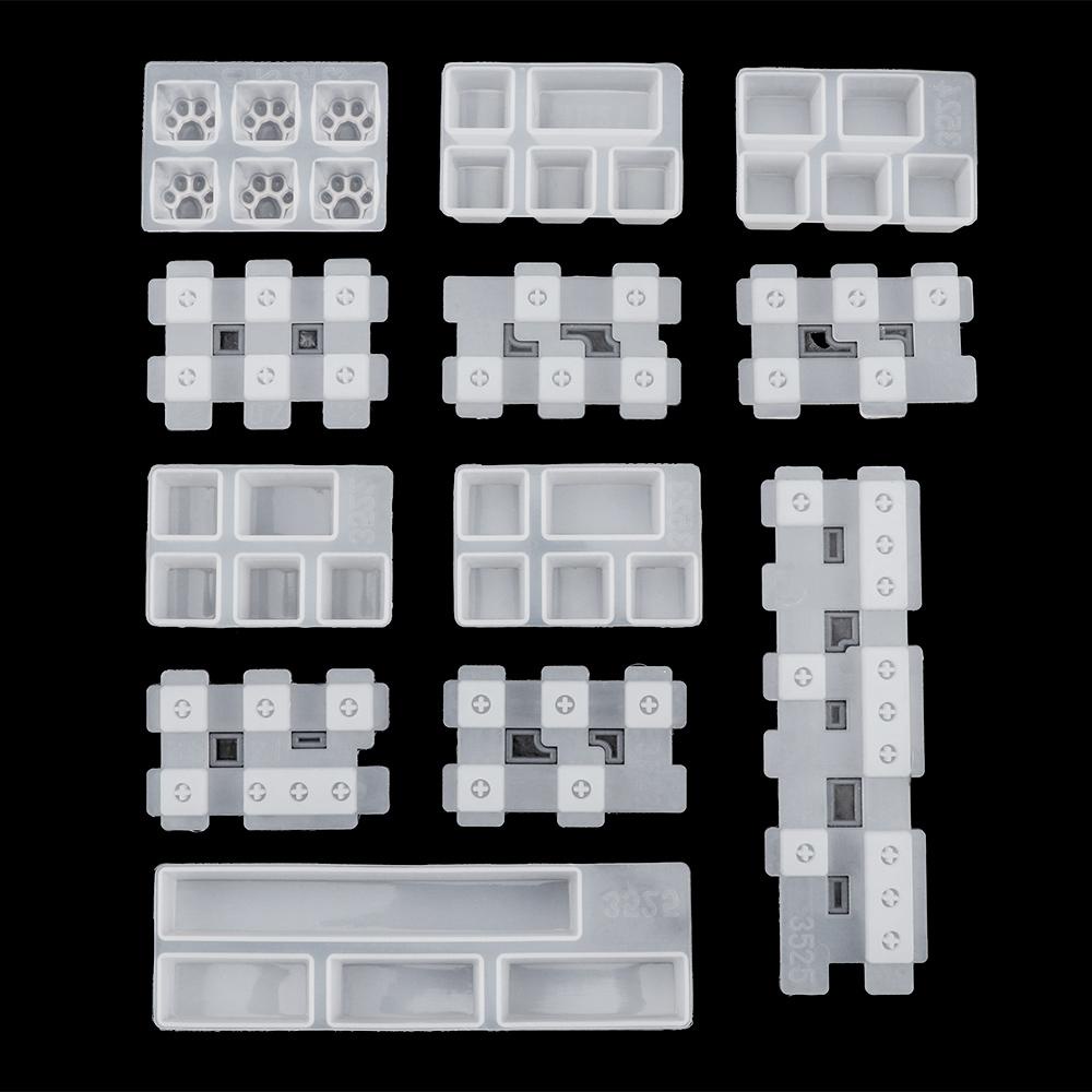 Banana1 แม่พิมพ์ซิลิโคนเรซิ่น รูปคีย์แคป คริสตัล สําหรับทํางานฝีมือ - รูปที่ 5