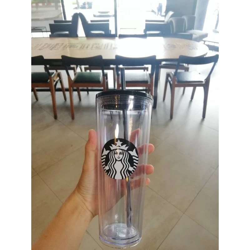แก้ว starbuck แท้ 💯 สำหรับใส่เครื่องดื่มเย็น 24oz