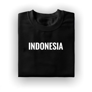 เสื้อยืด ผ้าฝ้าย พรีเมี่ยม พิมพ์ลายอินโดนีเซีย 30S