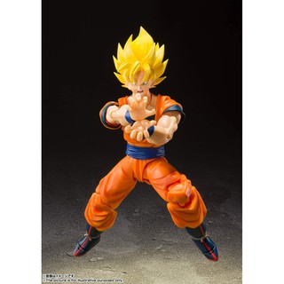 [ฟิกเกอร์แท้]​ Model S.H.Figuarts Dragon Ball Z Super Saiyan Full Power : Son Goku