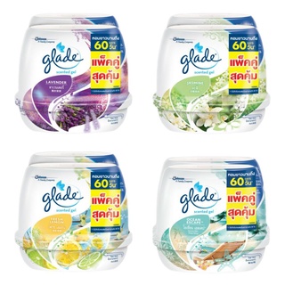 glade เกลด เซ็นเต็ดเจล แพคคู่ ขนาด180กรัม×2