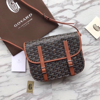 พรี Goyard Messenger bag 28cm กระเป๋าสะพายกระเป๋าแฟชั่นแบรนด์เนน กระเป๋าสะพายไหล่กระเป๋าสะพายข้าง