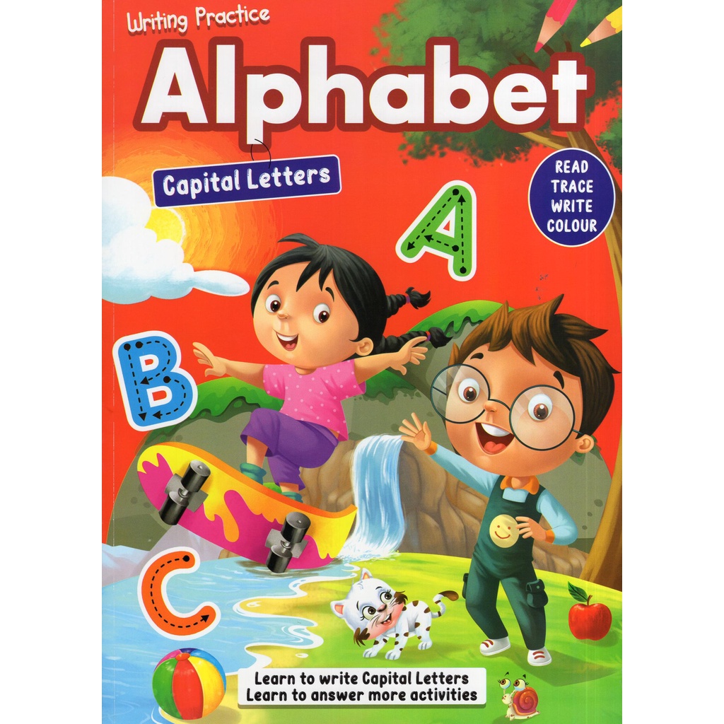WRITING PRACTICE ALPHABET CAPITAL LETTERS