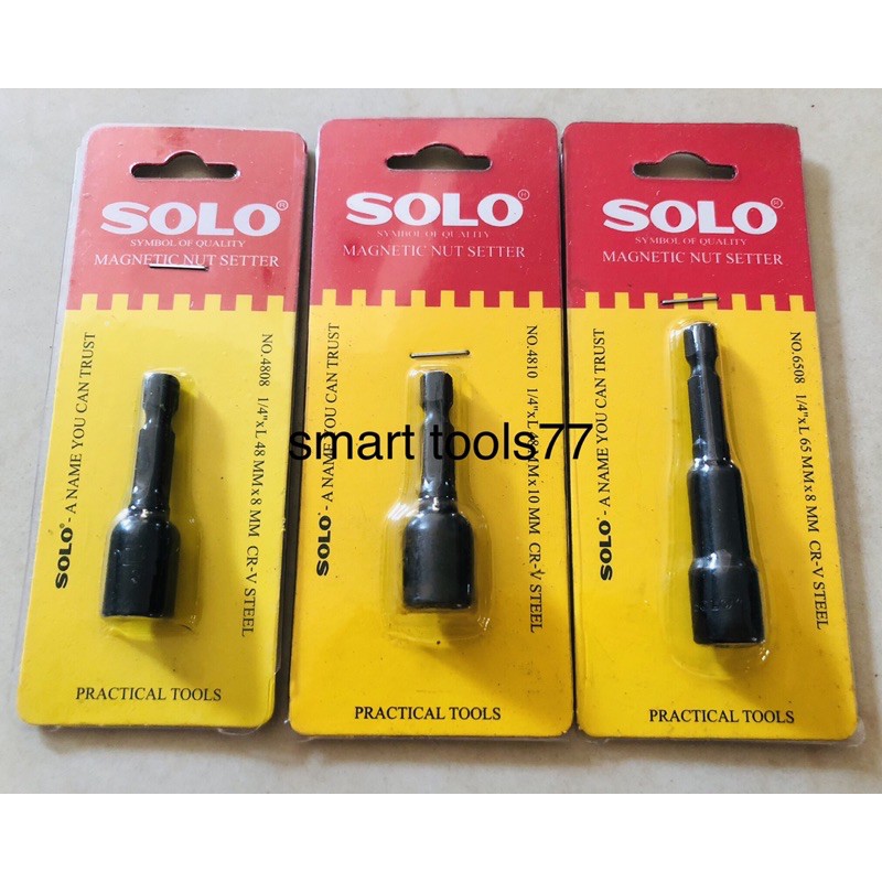 SOLO หัวบล็อค บ๊อกซ์แกนแม่เหล็กเบอร์ มี 3 เบอร์