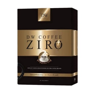 กาแฟ ดีดับบลิว ซิโร่ DW Coffee Ziro มี 10 ซอง