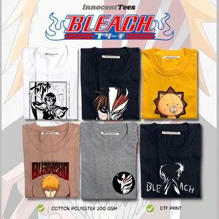 เสื้อยืด[INNOCENTTEES] BLEACH TSHIRT II ANIME INSPIRED SHIRT II SMALL TO 2XL