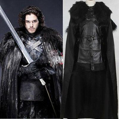 ชุดคอสเพลย์ Game of Thrones Jon Snow สําหรับปาร์ตี้ฮาโลวีน