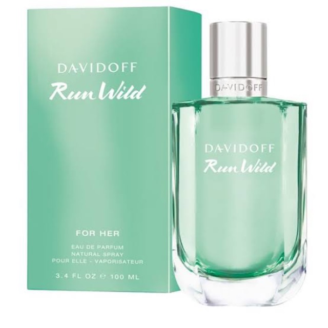 Davidoff run wild for her edp 100ml กล่องซีล