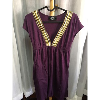 เดรส CPS size S สีม่วง