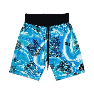 TZ SUMMER BEACH SURF TRUNKS - BLUE