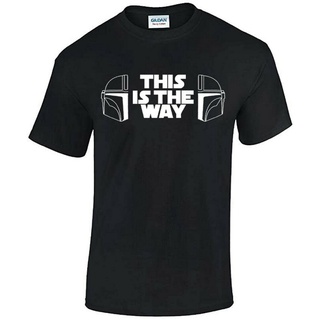 เสื้อยืด พิมพ์ลาย This Is The Way Mandalorian Fan เหมาะกับของขวัญ สําหรับผู้ใหญ่