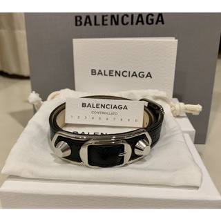 Balenciaga Bracelet ข้อมือหนังของแท้ มือ 1 ปี2021