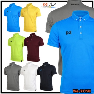 💥เที่ยงวันเหลือ219!💥 WARRIX  เสื้อโปโลวาริกซ์ WA3315 WA-3315 WA-3315N WA-PLAN15 CLASSIC POLO 3 วอริกซ์ วาริกซ์ แท้100%