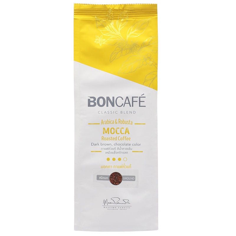 Boncafe Roast&Ground Coffee Mocha 250g. ราคาโปรโมชั่น