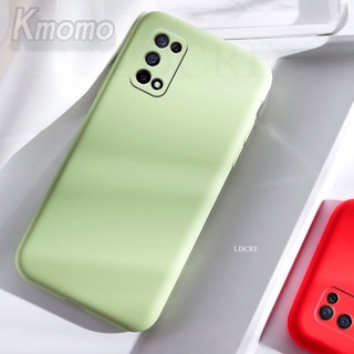 เคสโทรศัพท์ซิลิโคนเหลวแบบนุ่ม Realme X7 7 Pro 7i C17 เคสโทรศัพท์กันกระแทกป้องกันเลนส์