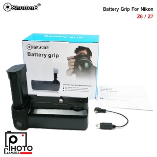 Battery Grip Shutter B รุ่น NIKON Z6/Z7 (MB-N10 Replacement)