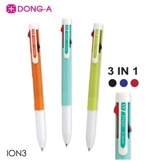 ปากกาไฮบริด 3 สี DONG-A ION3 ขนาด 0.5มม สะดวก ครบ จบในด้ามเดียว (1ด้าม)