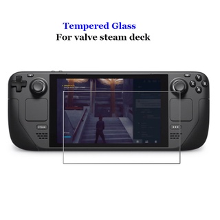 ฟิล์มกระจกนิรภัยกันรอยหน้าจอ 9H 2.5D สําหรับ Valve Steam Deck Game Console