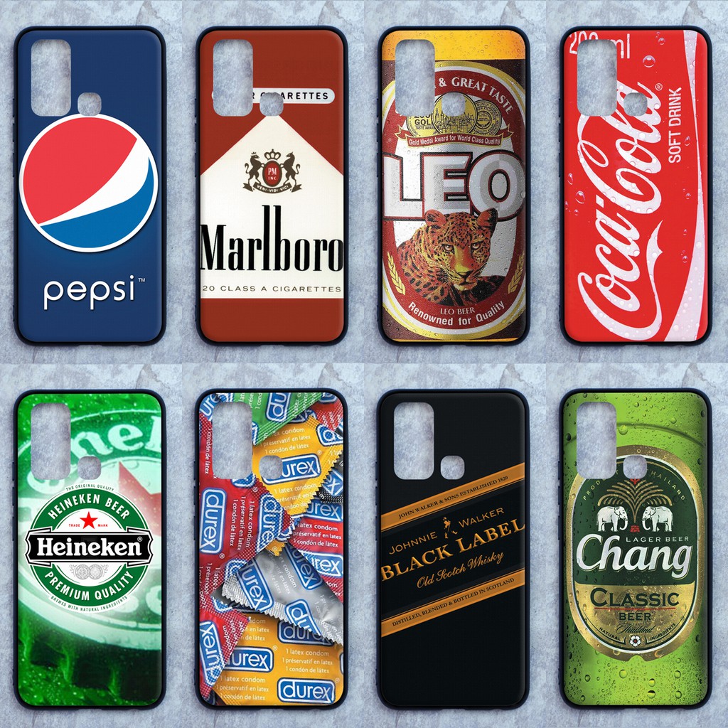 เคส Samsung A21s ลายเครื่องดื่ม ขอบนิ่มหลังแข็ง เคสมือถือ เคสโทรศัพท์ Caseเคส TPU ขอบนิ่มหลังแข็ง ไม่ขูดตัวเครื่อง ไม่ก