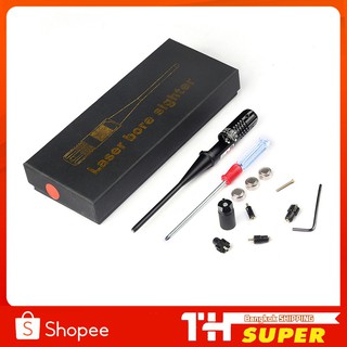 【Thailand Stock】 สายตา ปืนไรเฟิล Red Laser Bore Sight Kit Boresighter for .22 to .50 Caliber Handgun Rifles Tool