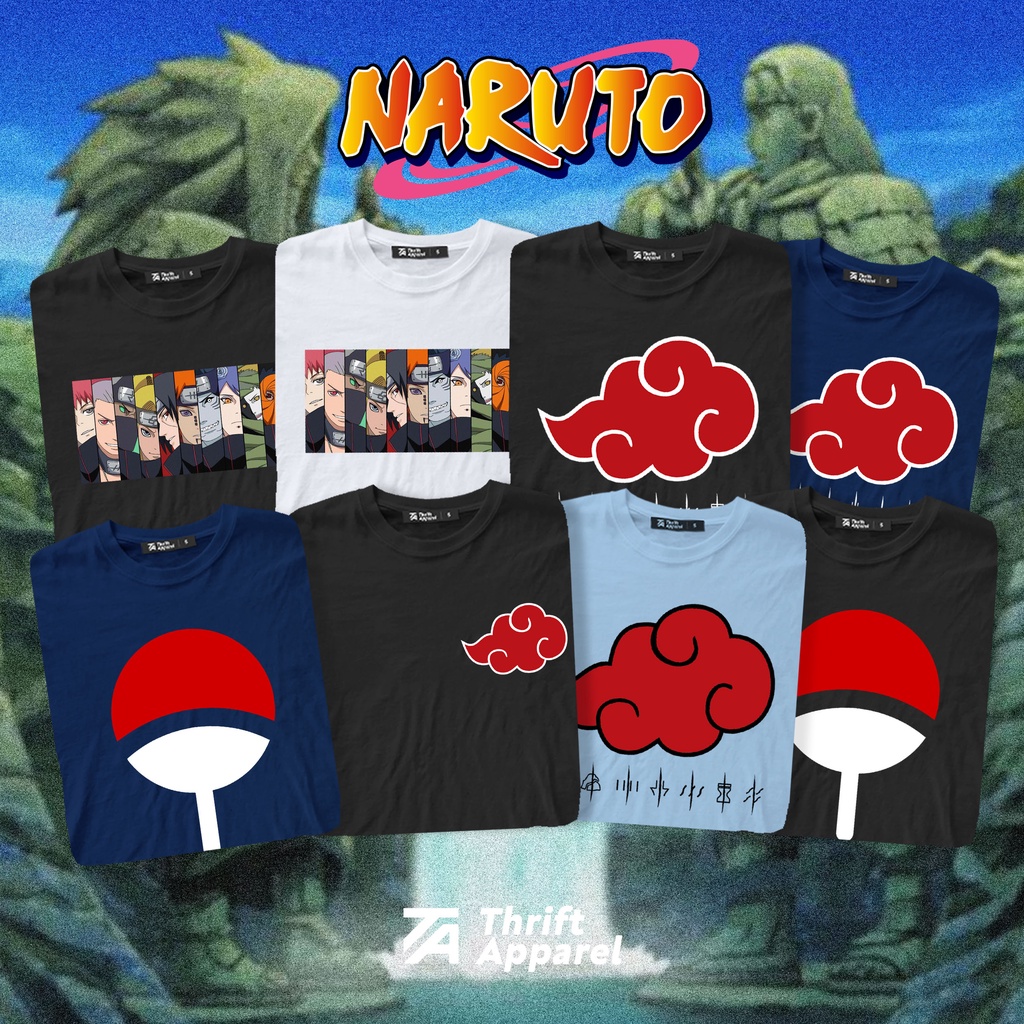 เสื้อยืด Naruto Tees | Thrift Apparel T-Shirt