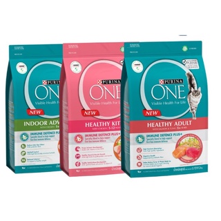 อาหารแมว purina one 380-400 g ชนิดเม็ด เพียวริน่าวัน kitten indoor tender chicken blend salmon maturity 7+