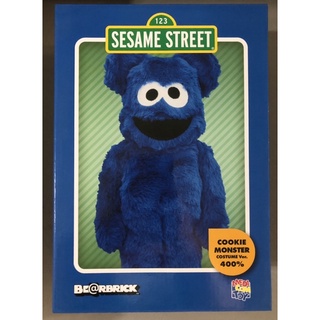 หมีแบร์บริค bearbrick be@rbrick Cookie Monster 400%ของแท้ | Shopee Thailand