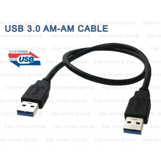 USB 3.0 AM-AM ความยาวสาย 50ซม.