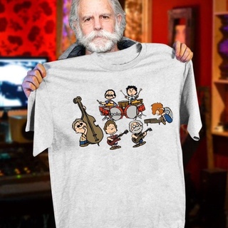 เสื้อยืดผ้าฝ้ายพิมพ์ลายขายดี เสื้อยืด พิมพ์ลาย Grateful Dead Deadhead And Friends สไตล์อเมริกัน