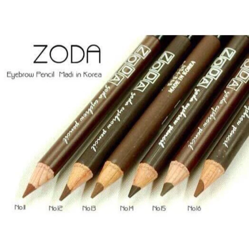 WT-51🌟ZODA EyebrowPencilดินสอเขียนคิ้ว ขียนง่ายเขียนลื่นติดทน กันน้ำ เนื้อเนียน สีสวย มีให้เลือกด้วยกัน 6สี ราคาถูก SALE