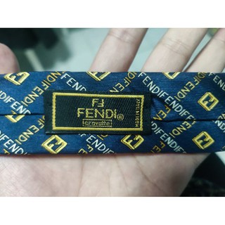 เนคไท Fendi แท้ แบรนเนม