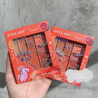 " ทาตายูนิคอน " หรือ " พาเลทยูนิคอน " ANYLADY Sweet Eyeshadow&amp;Blusher Palette