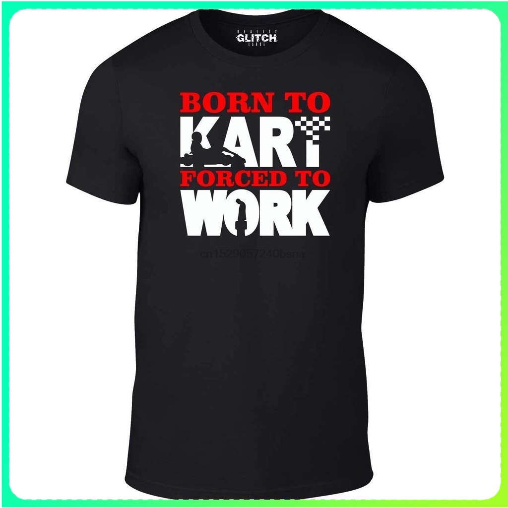 【🔥🔥】เสื้อยืด ผ้าฝ้าย 100% พิมพ์ลาย Go Karting Kart Car Racing สําหรับผู้ชาย