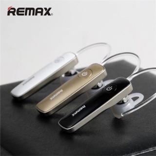 Remax หูฟัง บลูทูธ สมอลทอร์ค Wireless Bluetooth Small talk รุ่น T8 สีดำ ทอง ขาว