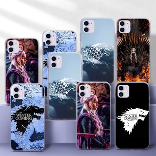 เคสโทรศัพท์มือถือนิ่ม ลายเกม game of thrones สีม่วง สําหรับ OPPO A55 A54 A94 F19 PRO A94 A95 F19 PRO PLUS Reno 5 Lite 5F 5Z 6Z 5G 5 22LM