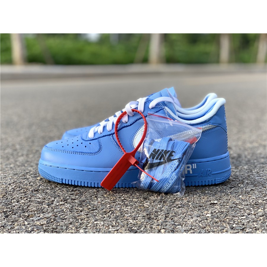 Off White X Nike Air Force 1 Mca Blue Ci1173 400 Liquidation Of Shop Best Price Nike Sneakers Sports Shoes Shopee Thailand