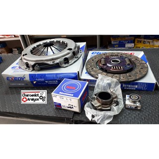 Clutch Exedy DK(JAPAN) ชุดยกคลัท จานกด+แผ่นคลัท+ลูกปืนคลัท+ลูกปืนปลาย TOYOTA VIGO TIGER D4D 3L 5L LN145 LH 2.5 9.5 นิ้ว